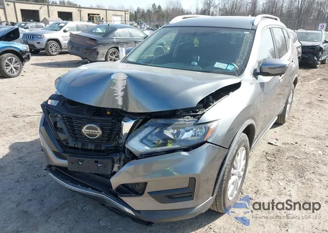 2018 Nissan Rogue Sv z USA, uszkodzony, nr VIN KNMAT2MT4JP533148